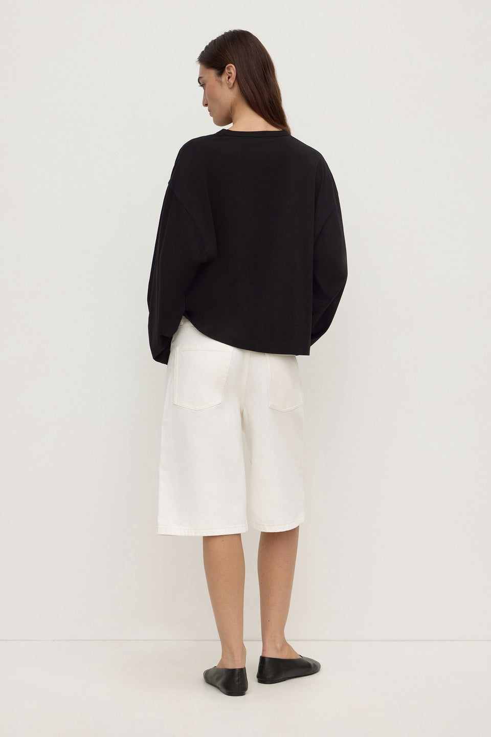 Assembly Label Relaxed Denim Short - Vintage White