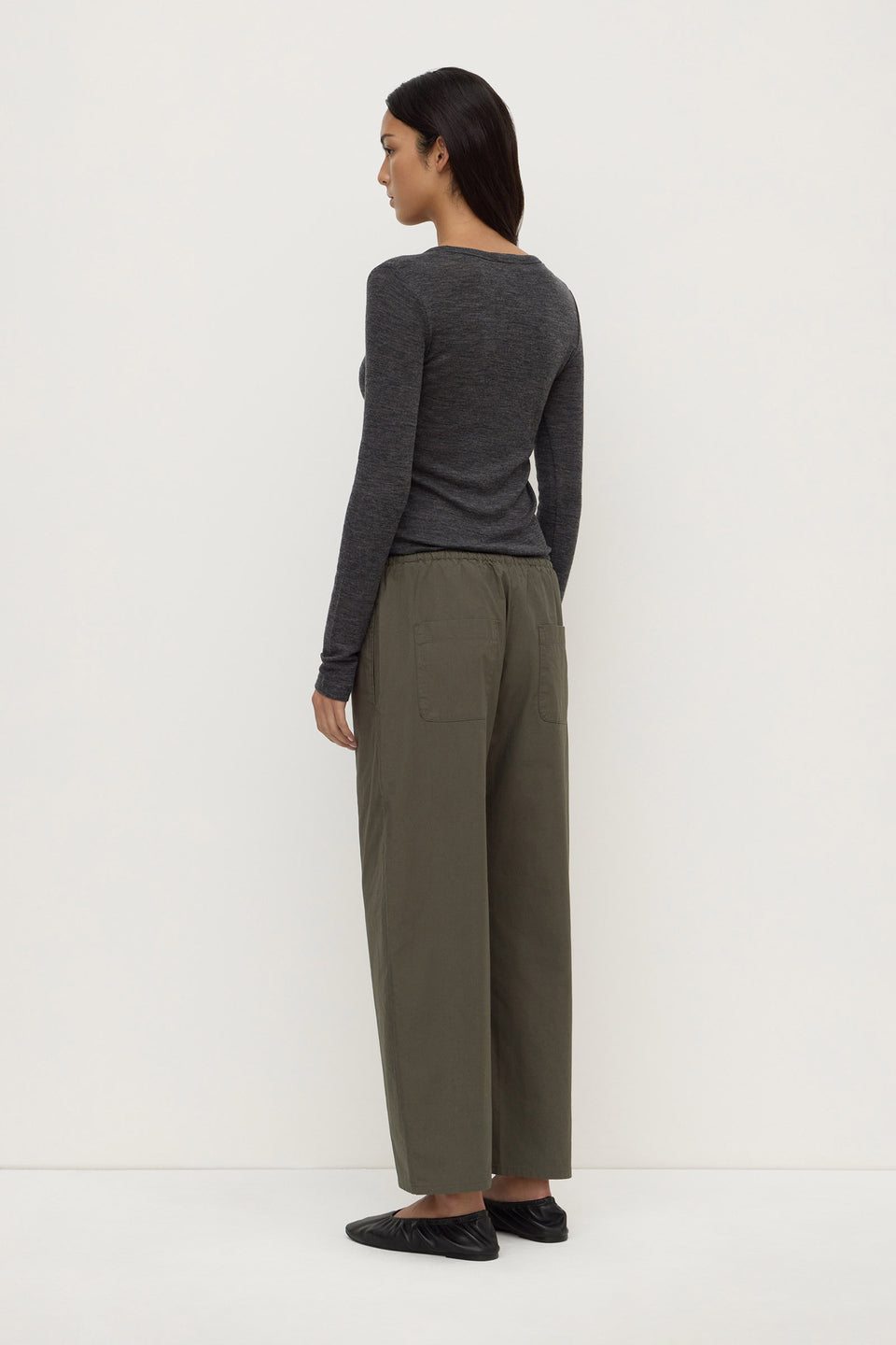 Assembly Label Amara Pant - Dark Military