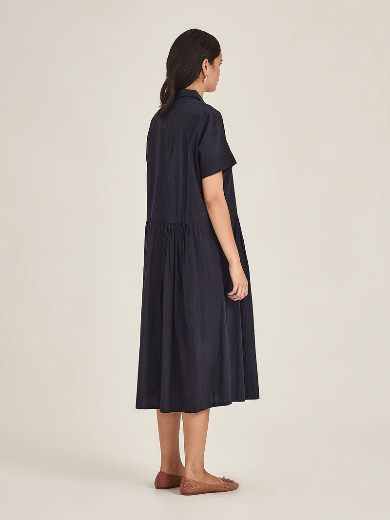 Sills Meadow Dress - French Navy