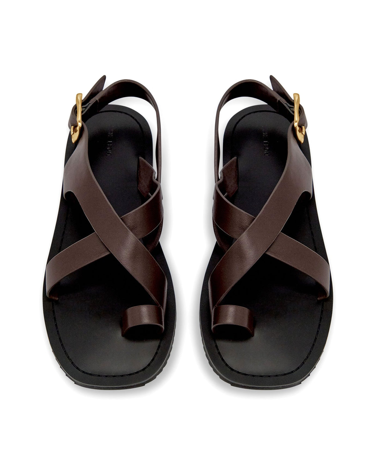 Brie Leon Everyday Sandal - Chocolate