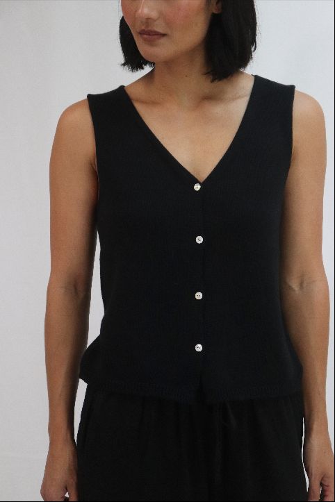 Hazel Vest - Black