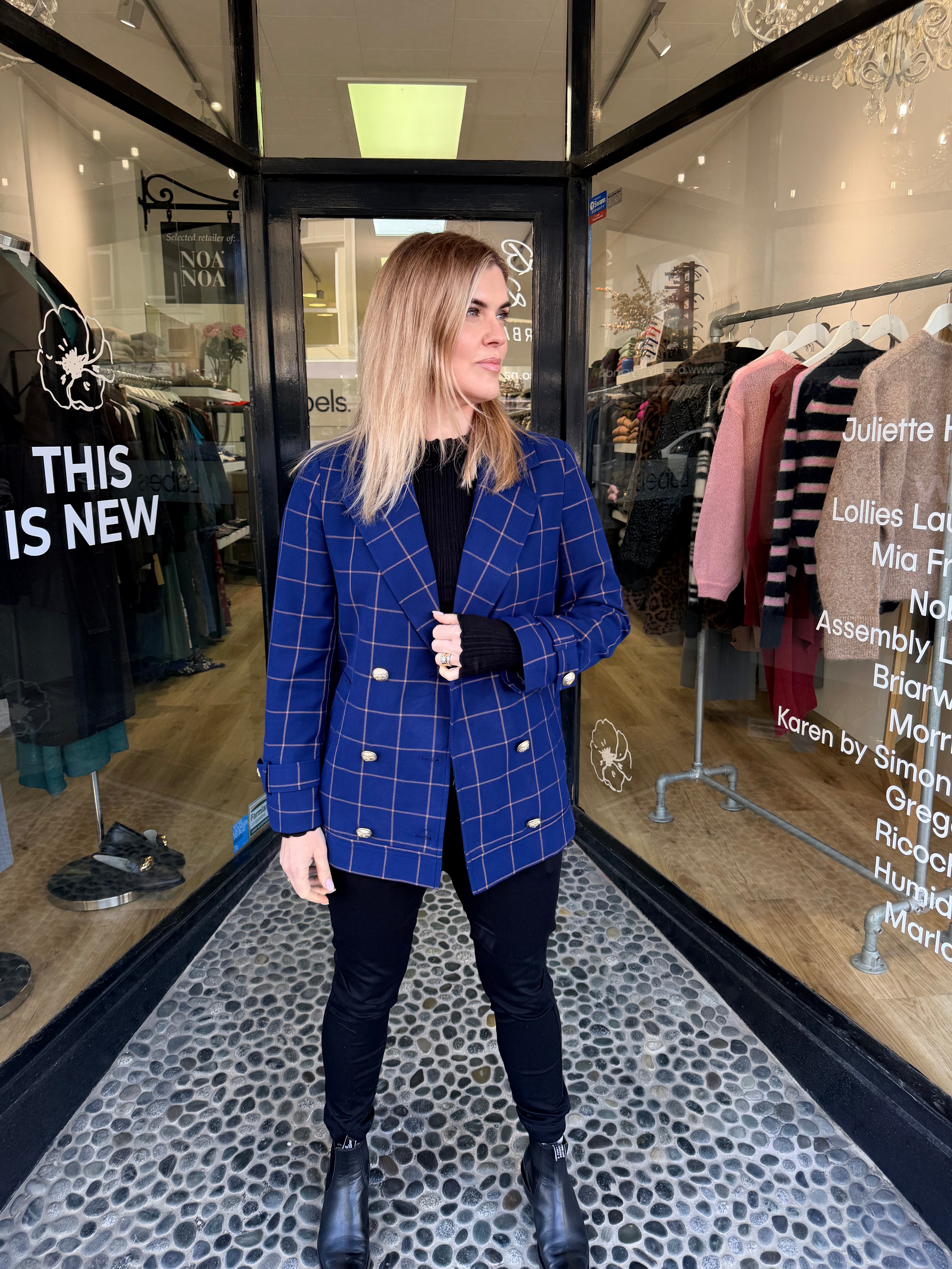 DEA the Label Annie Blazer - Ink Check