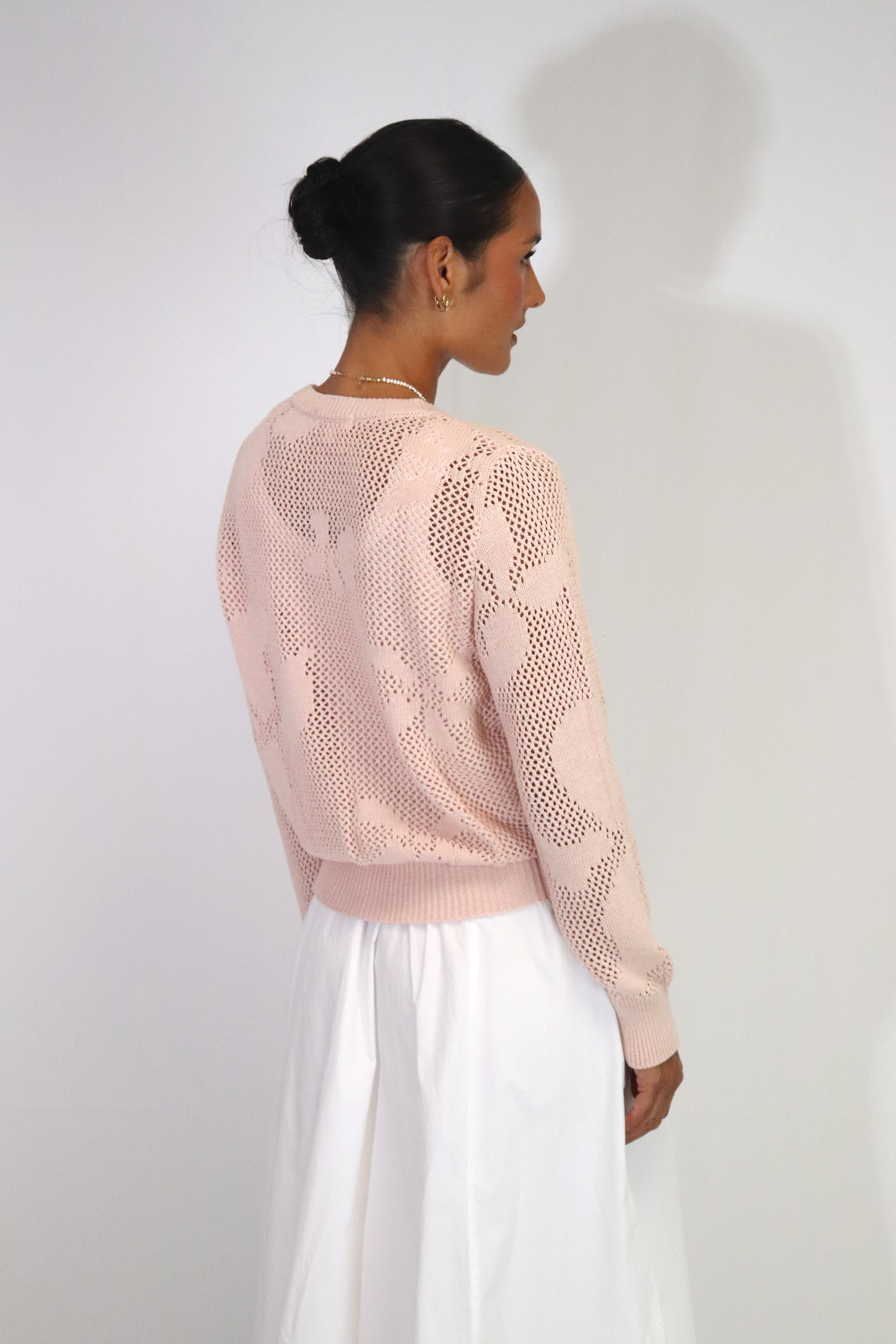 Tatano Siena Sweater - Blush