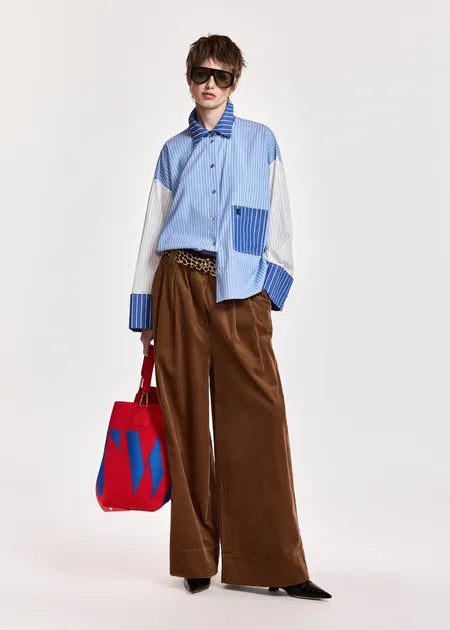 Essential Antwerp Kovid Shirt – Blue/Off White