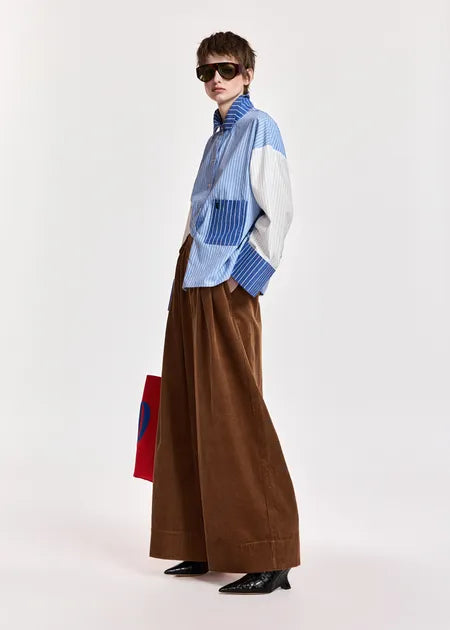 Essential Antwerp Kovid Shirt – Blue/Off White