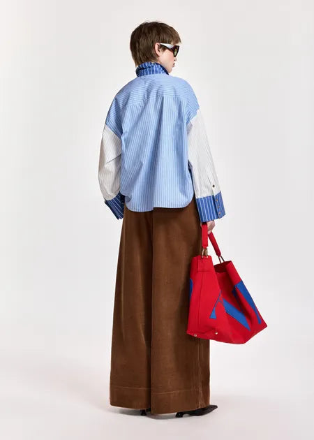 Essential Antwerp Kovid Shirt – Blue/Off White