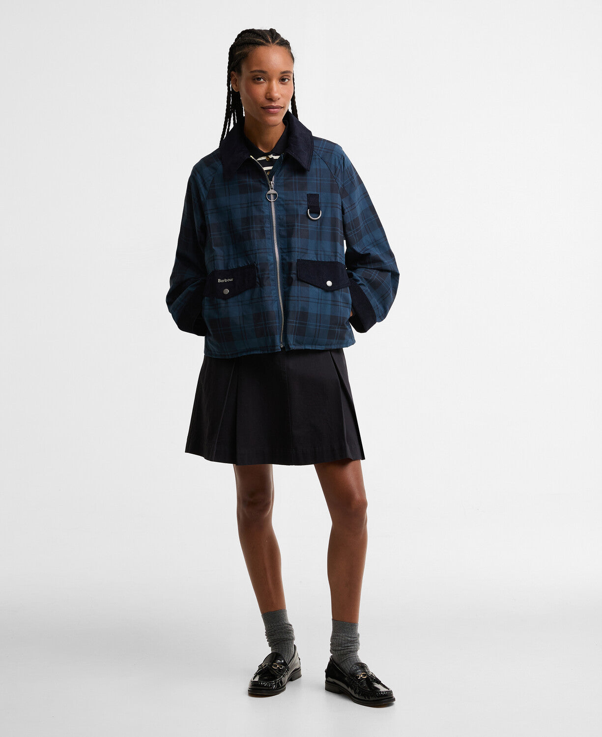 Barbour Baiton Casual Jacket - Weathered Marine