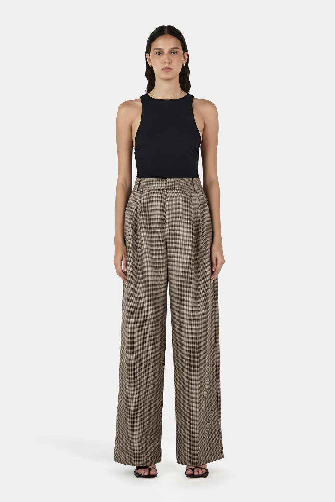 Hamilton Suit Pant - Chestnut Check