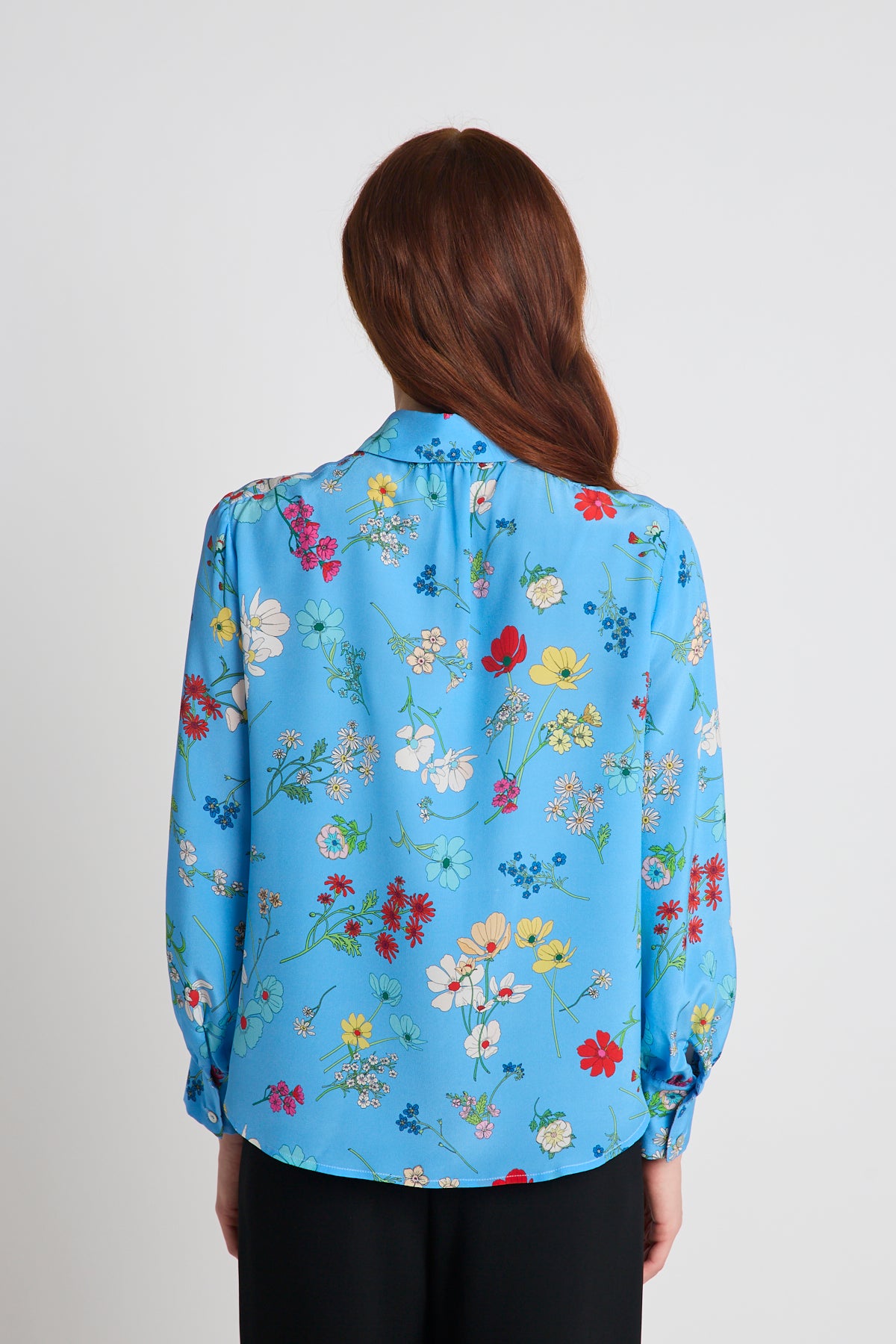 Twenty Seven Names Instrumental Shirt - Blue Floral