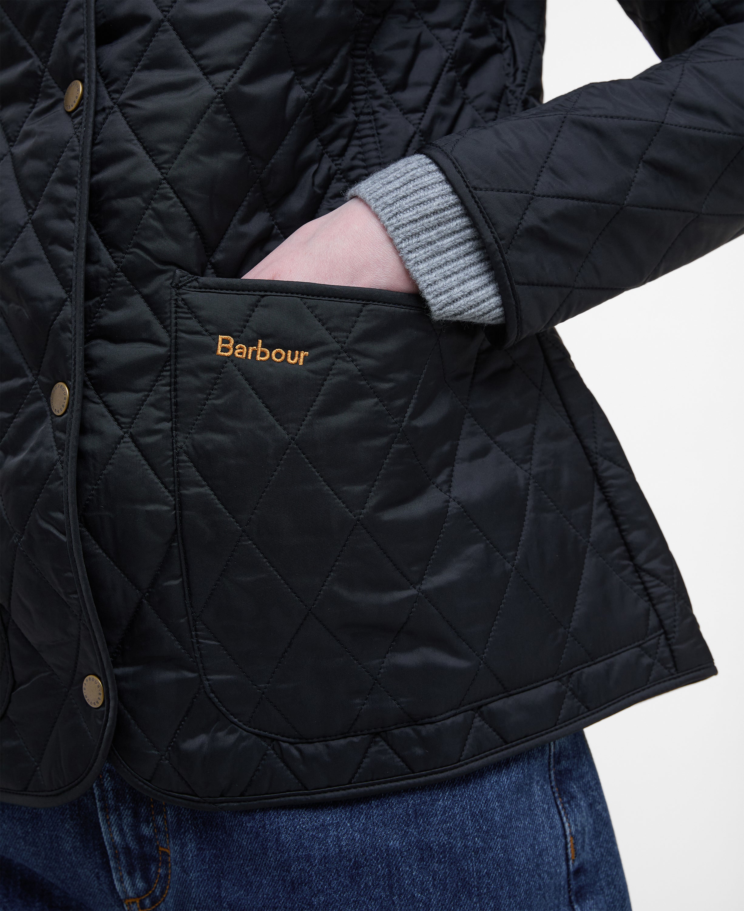 Barbour Annandale Quilted Jacket - Black