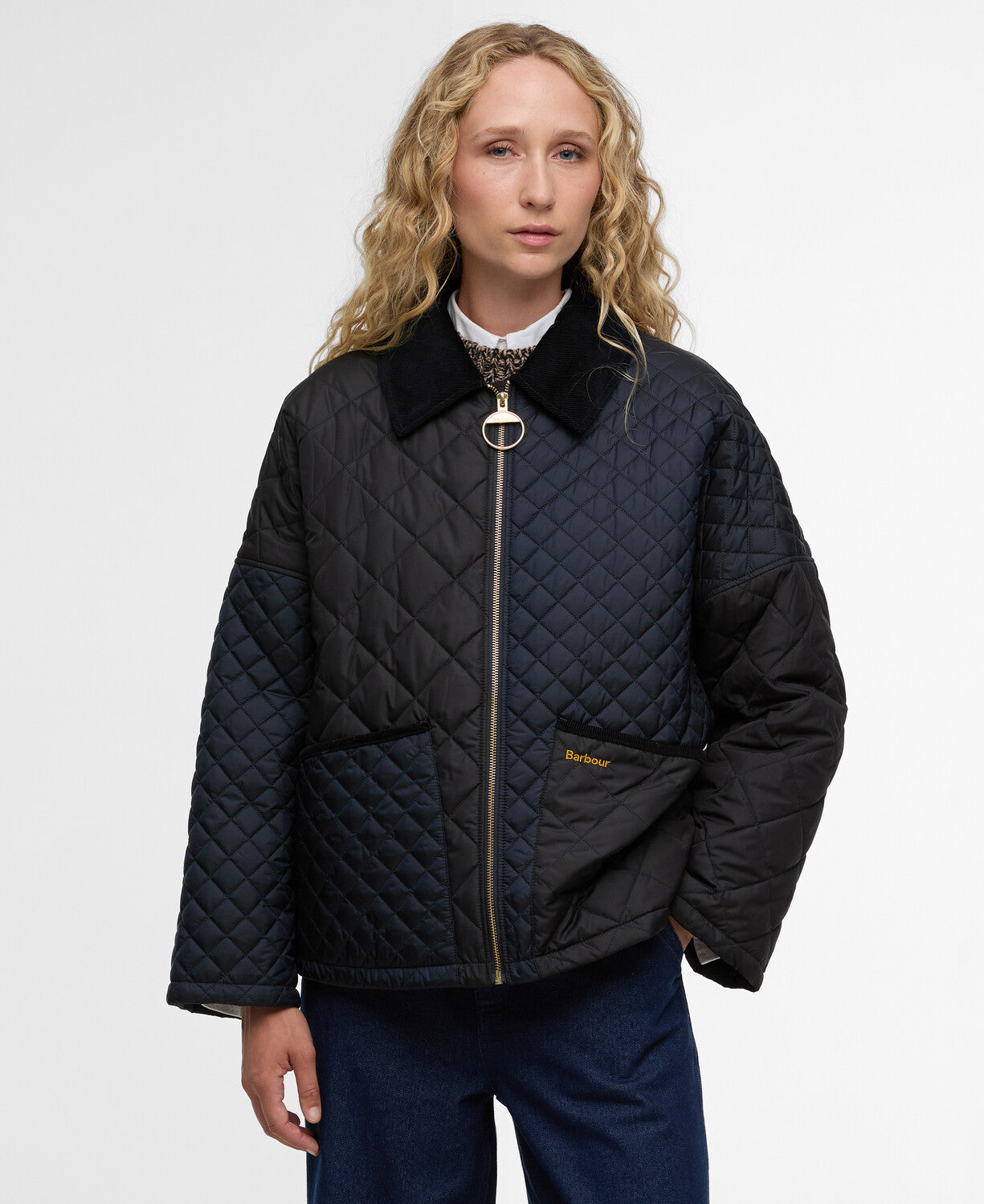 Danby Quilted Jacket - Dark Navy/Black/Dress Tartan