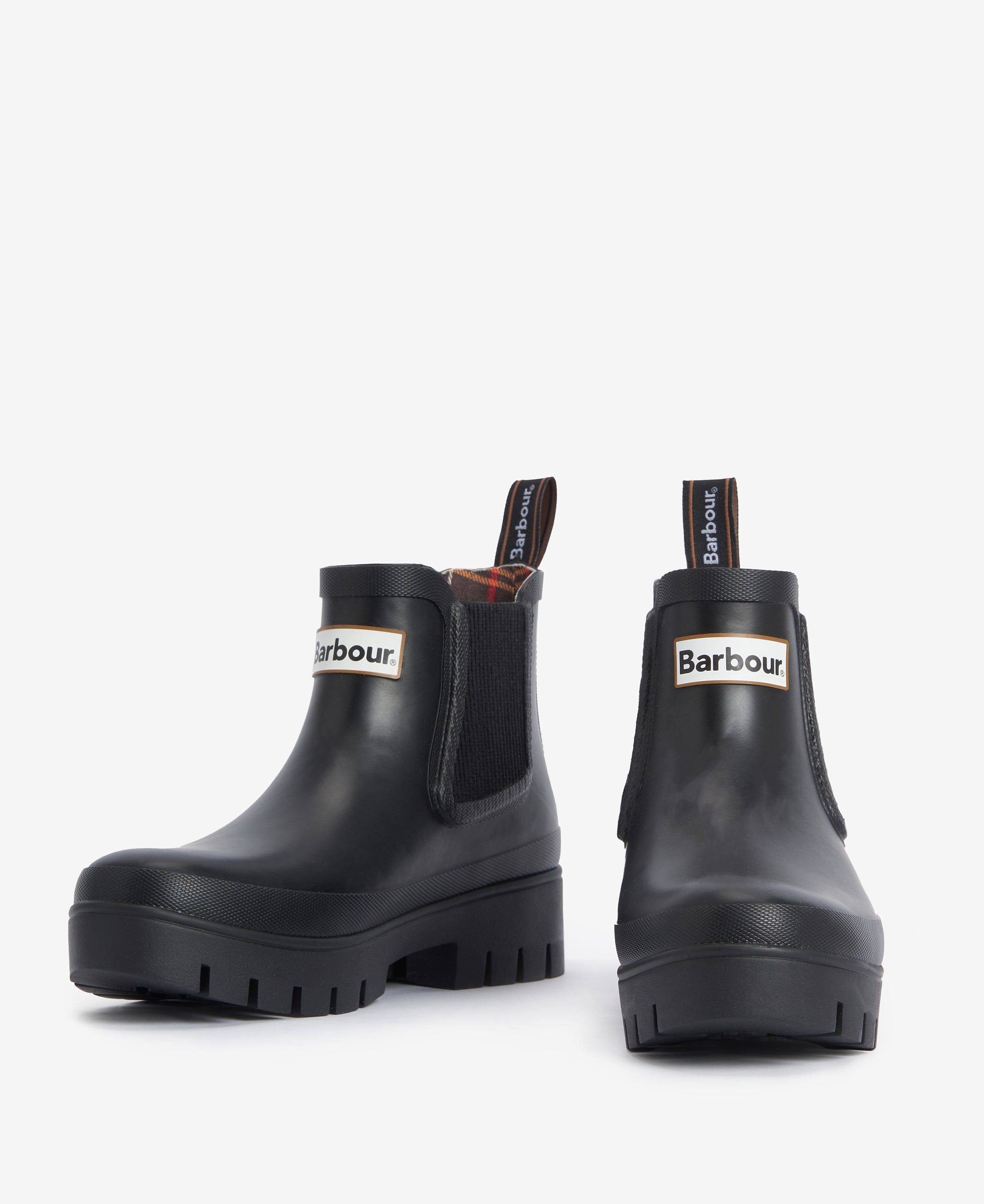 Barbour Halton Chelsea Welly - Black