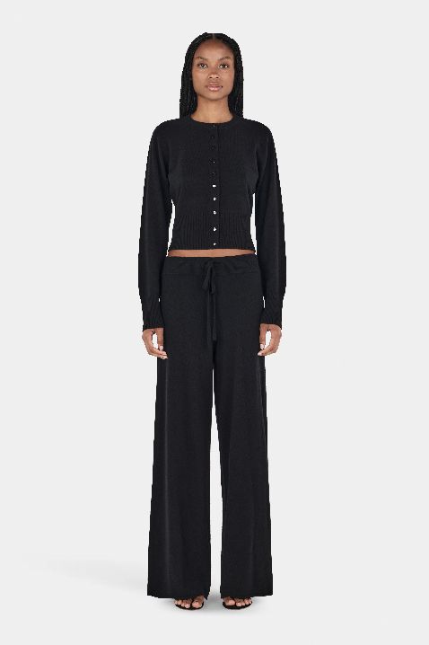 Lucielle Cashmere Cardigan - Black