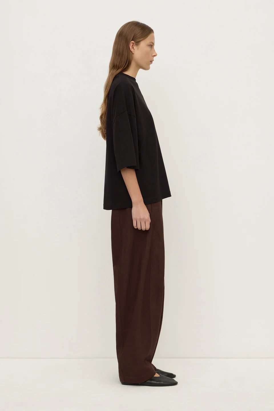 Assembly Label Max Cotton Oversized Tee - Black