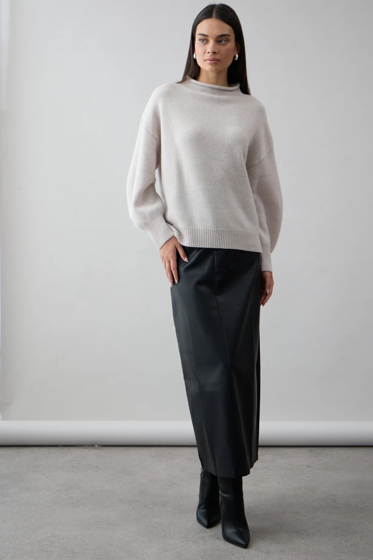 Mia Fratino Theresa Sweater - Alabaster