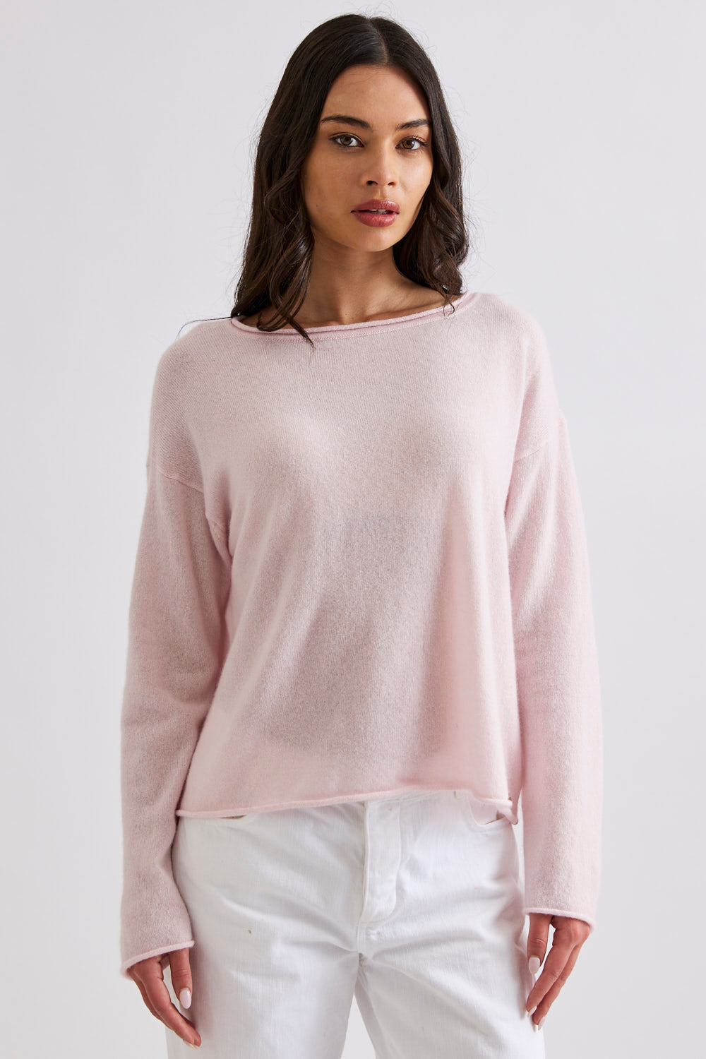 Mia Fratino Reversible Button Cardi - Marshmallow