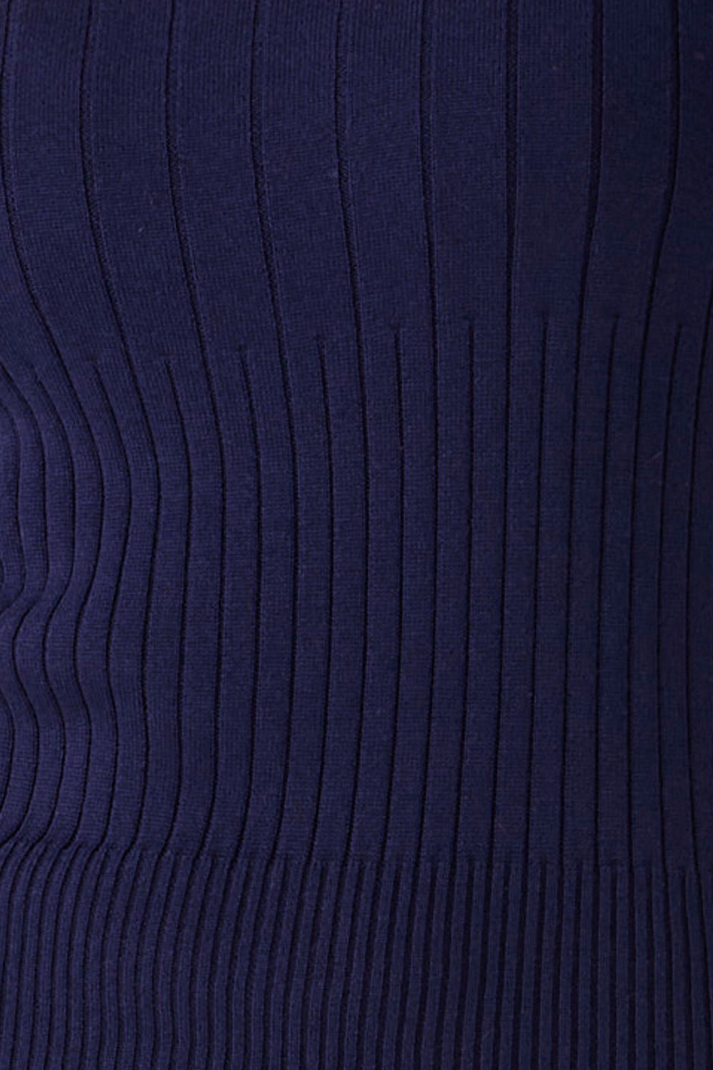 Mia Fratino Jessie Rib Tee - Navy