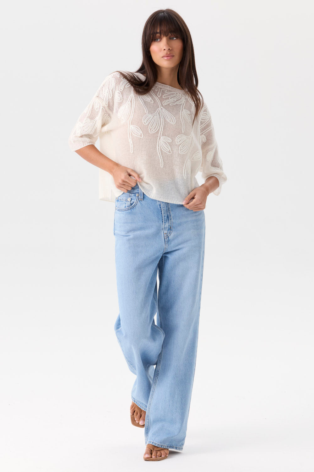 Mia Fratino Helena Tee - Cloud