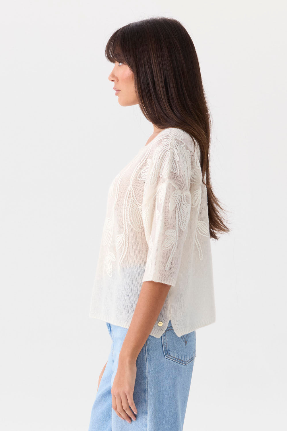Mia Fratino Helena Tee - Cloud