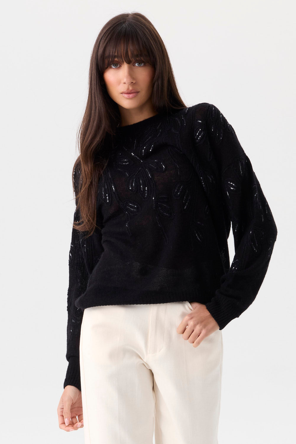 Mia Fratino Helena Crew - Black