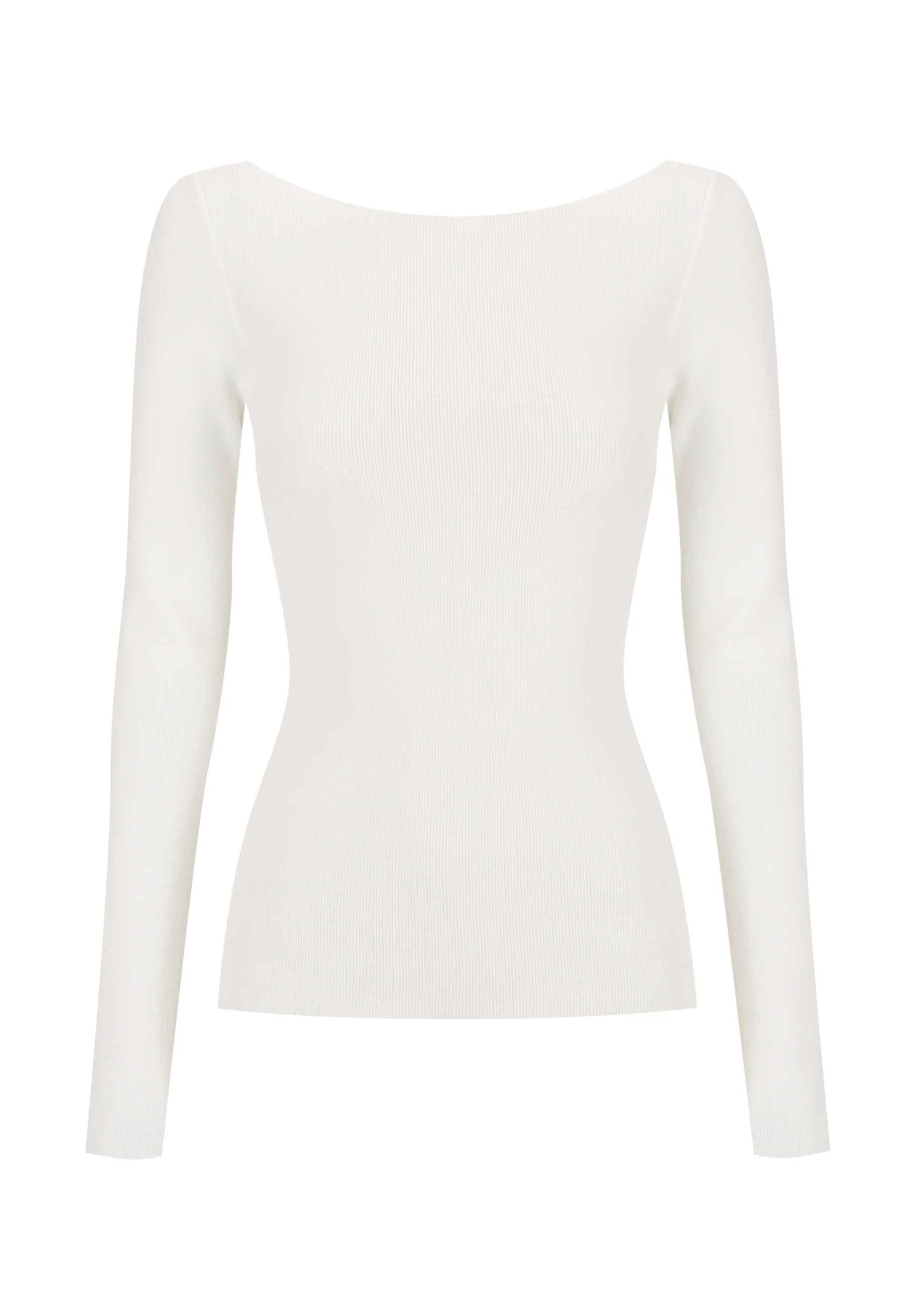 Morrison Cate Knit Top - White