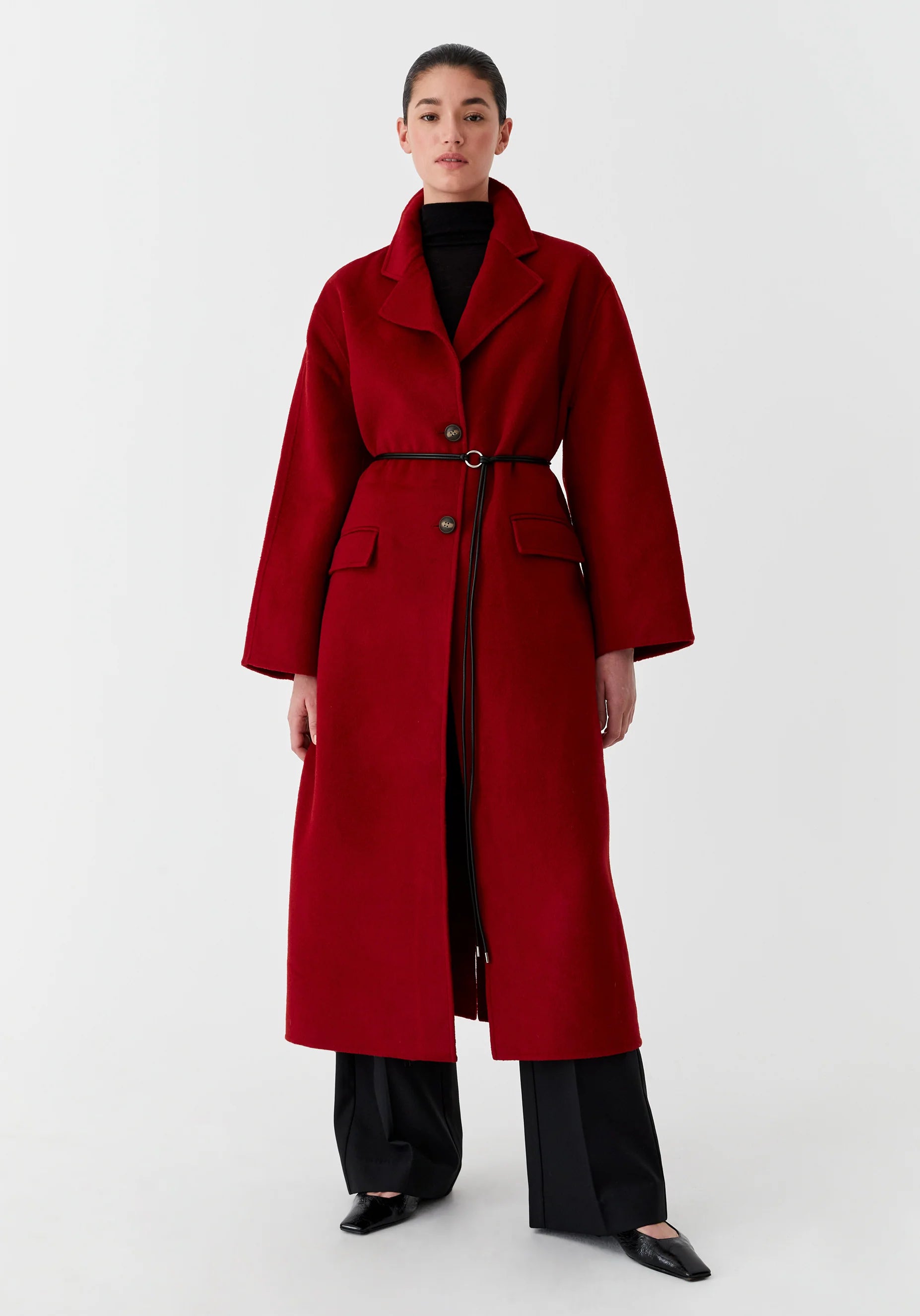 Morrison Myles Coat - Red