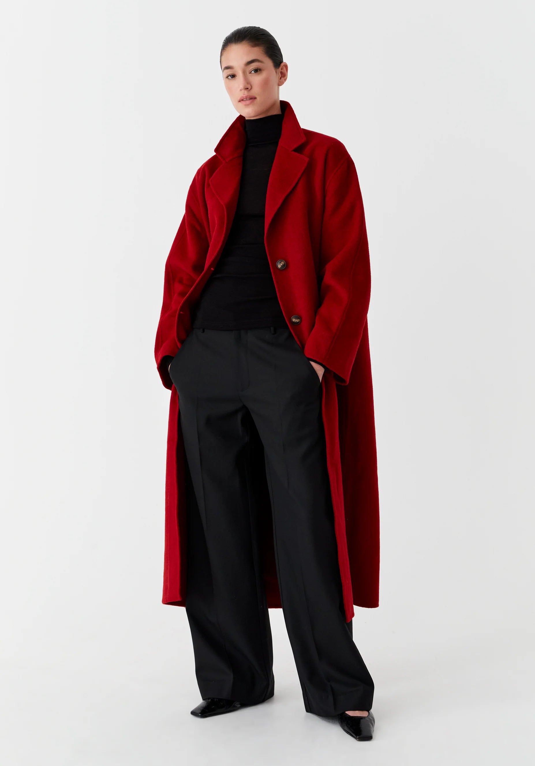 Morrison Myles Coat - Red