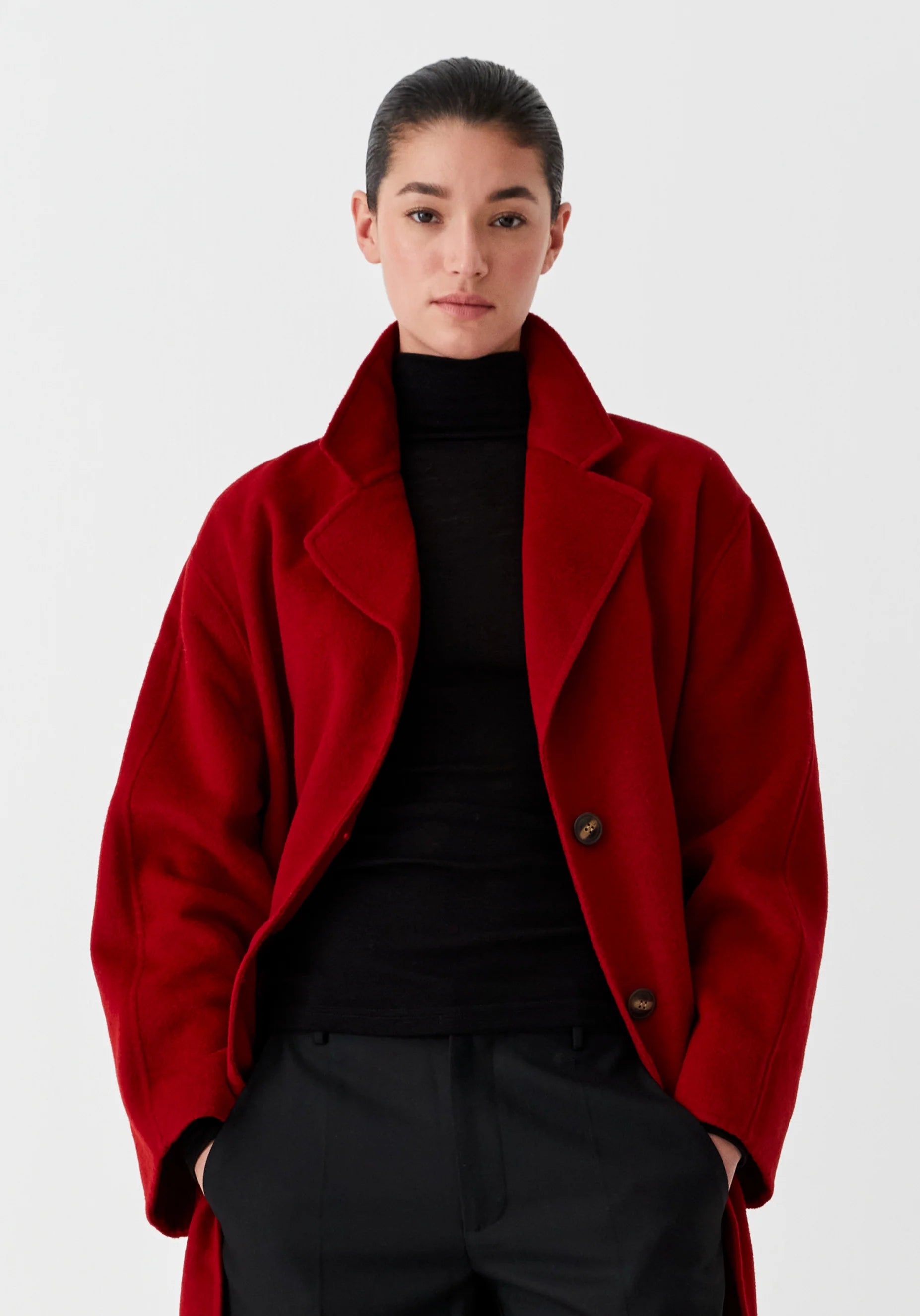 Morrison Myles Coat - Red