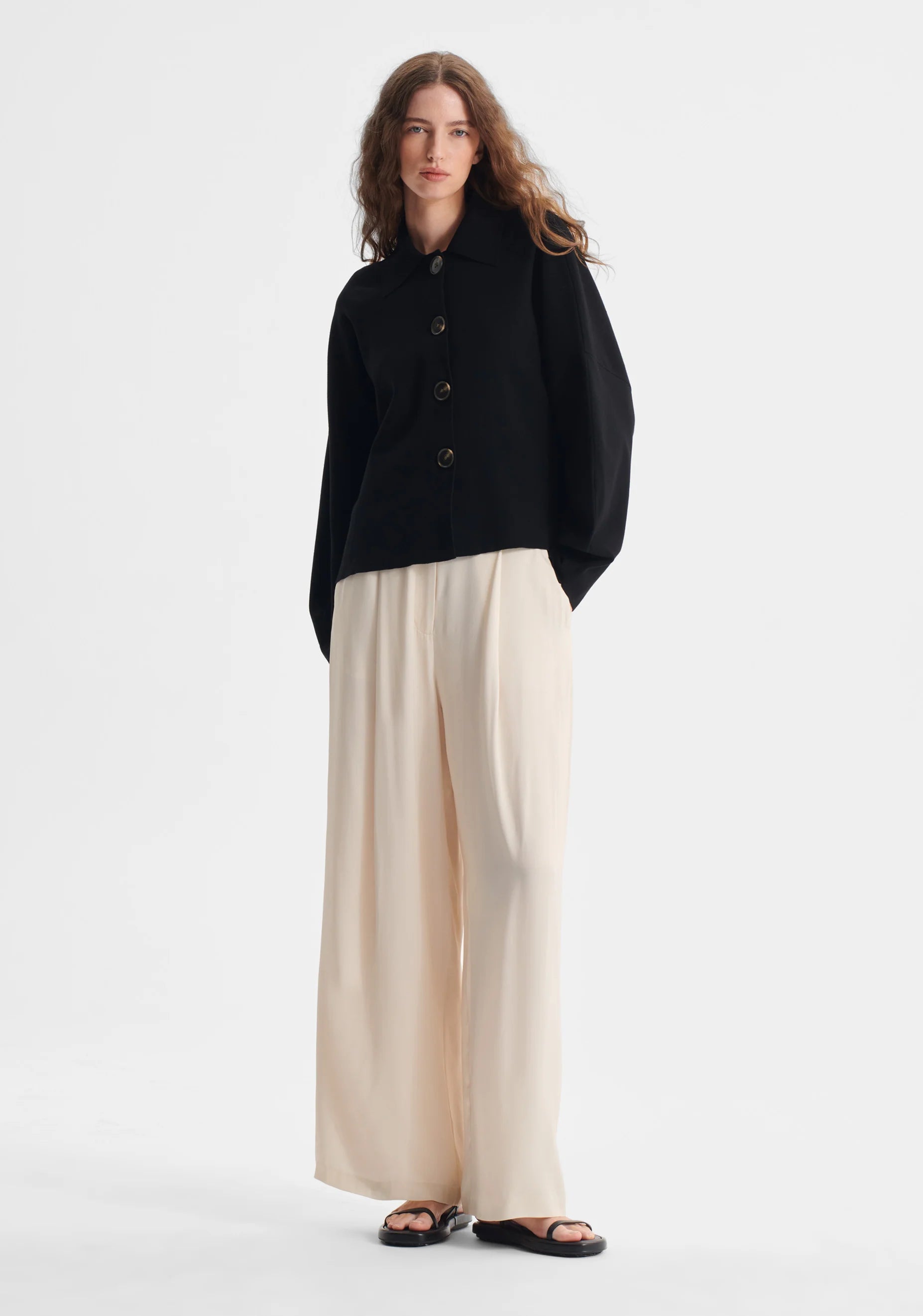 Bennett Knit Cardigan - Black