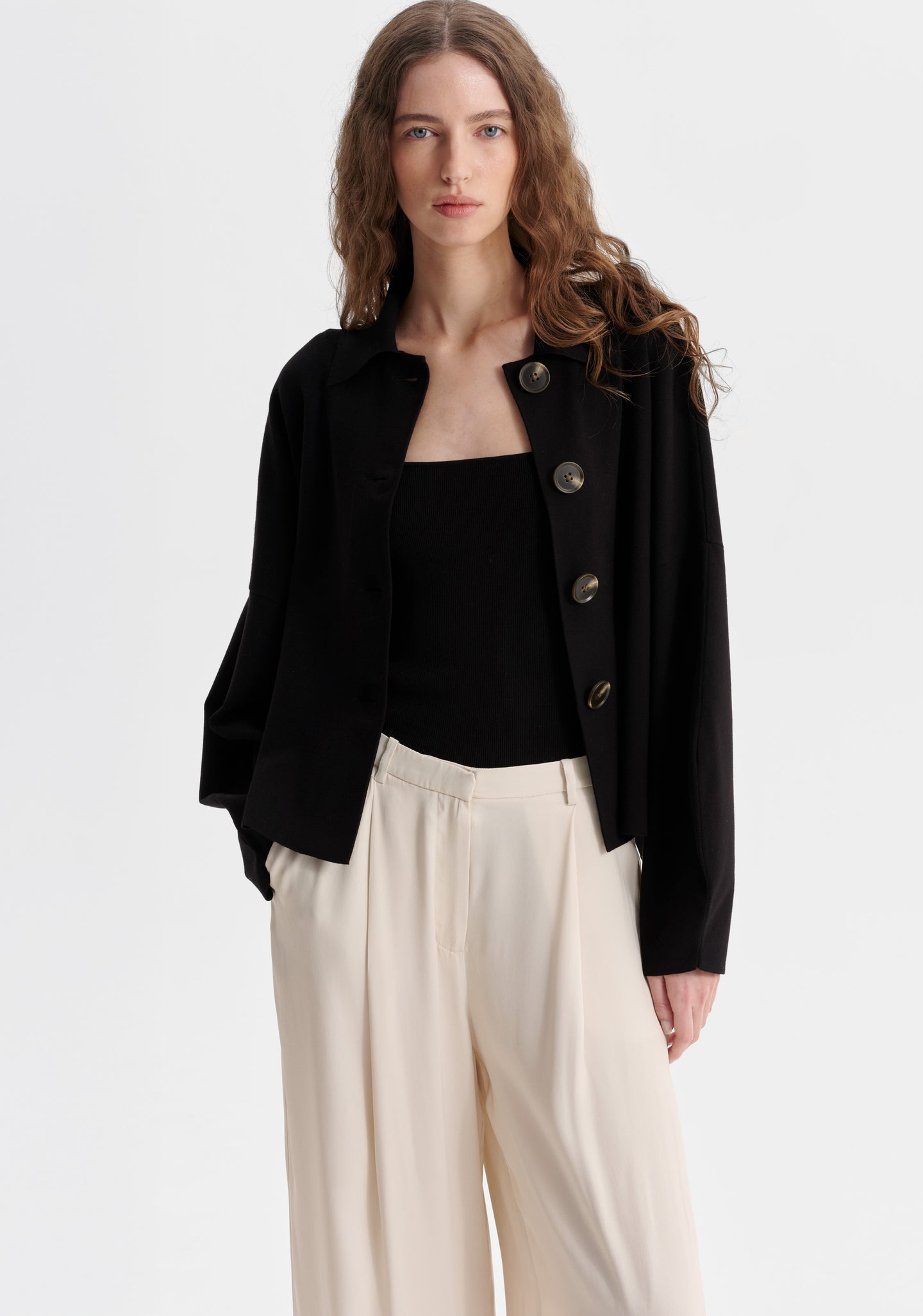 Bennett Knit Cardigan - Black