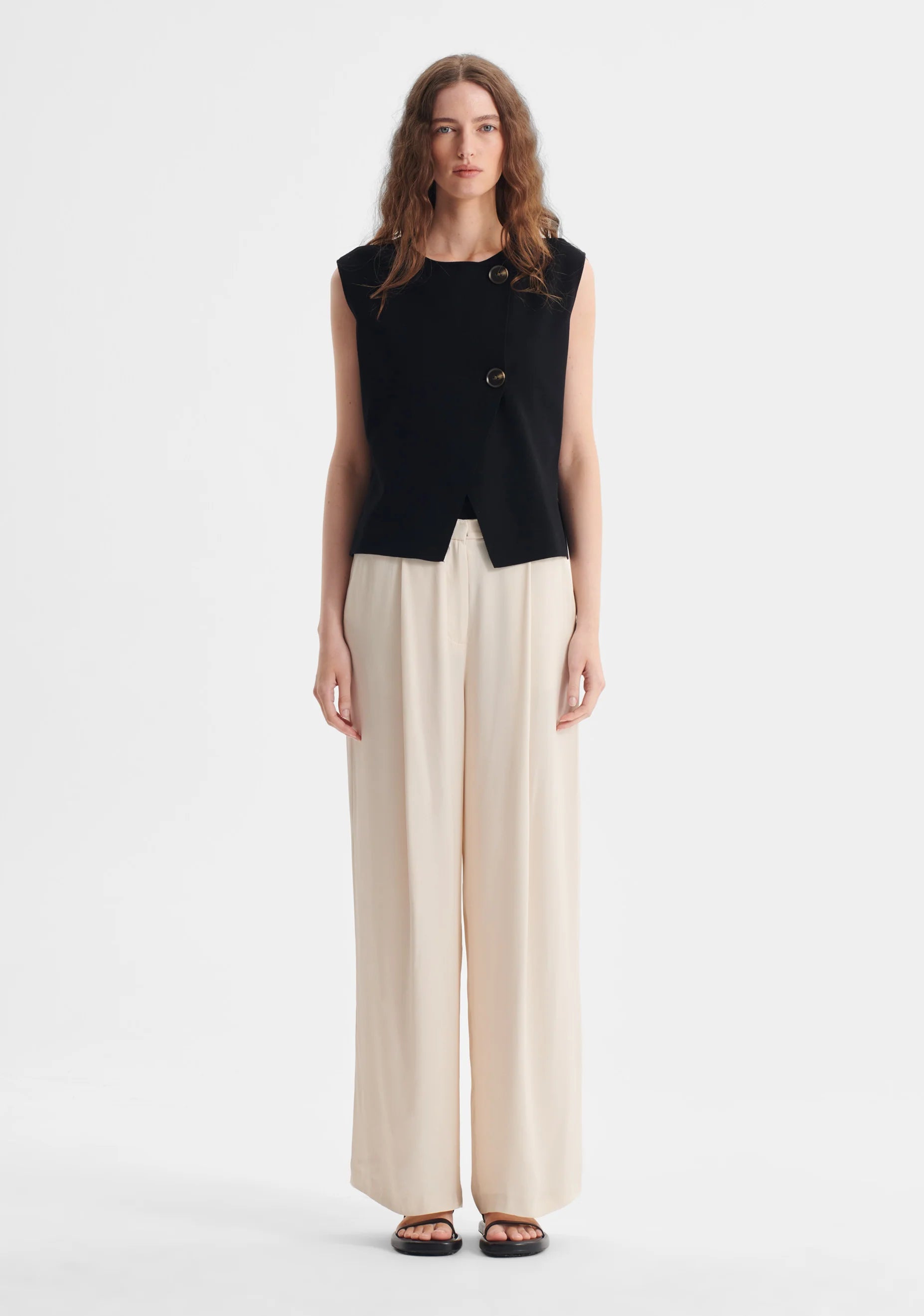 Bennett Knit Vest - Black