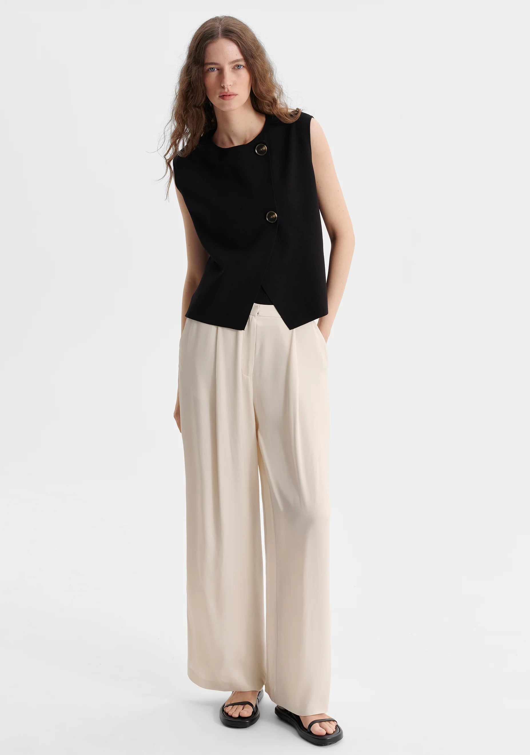 Bennett Knit Vest - Black