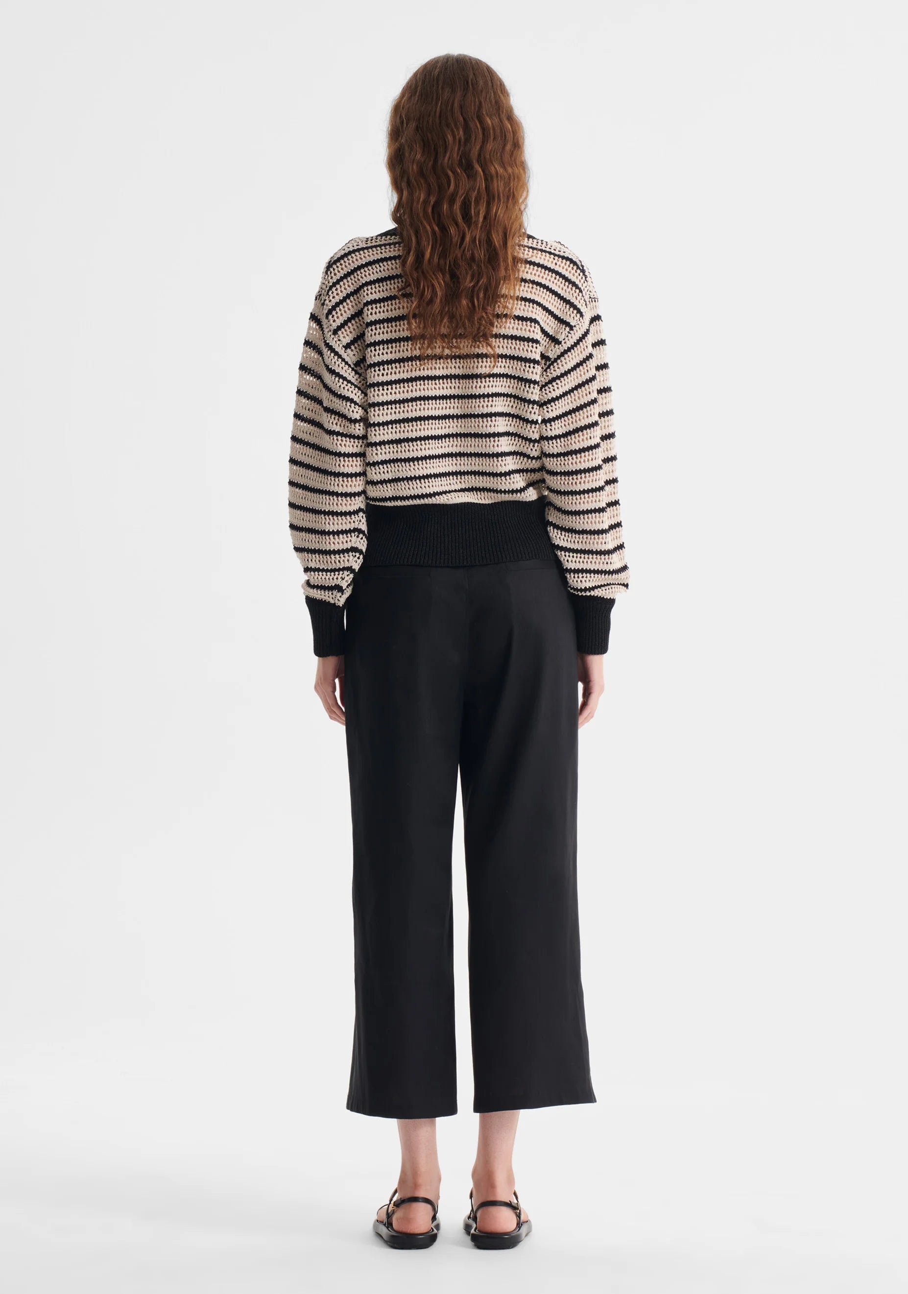 Morrison Clover Knit Cardigan - Stripe