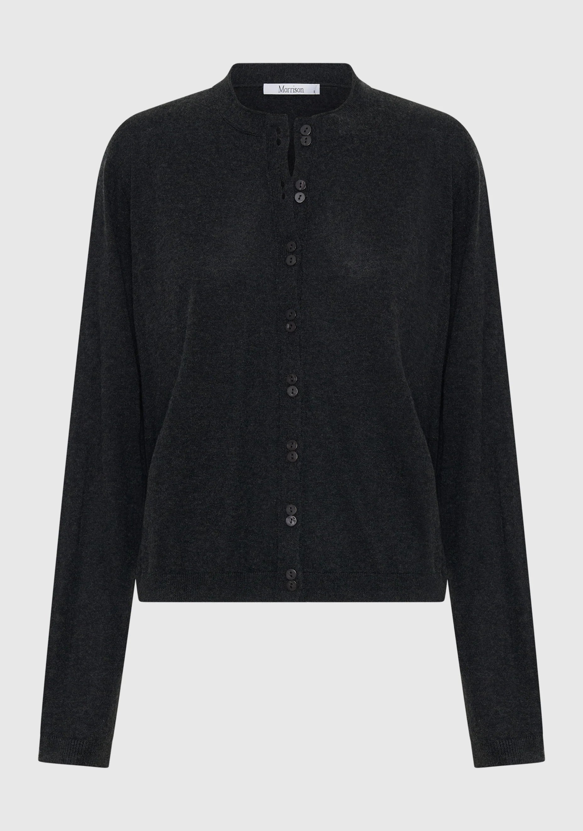 Margo Knit Cardigan - Charcoal