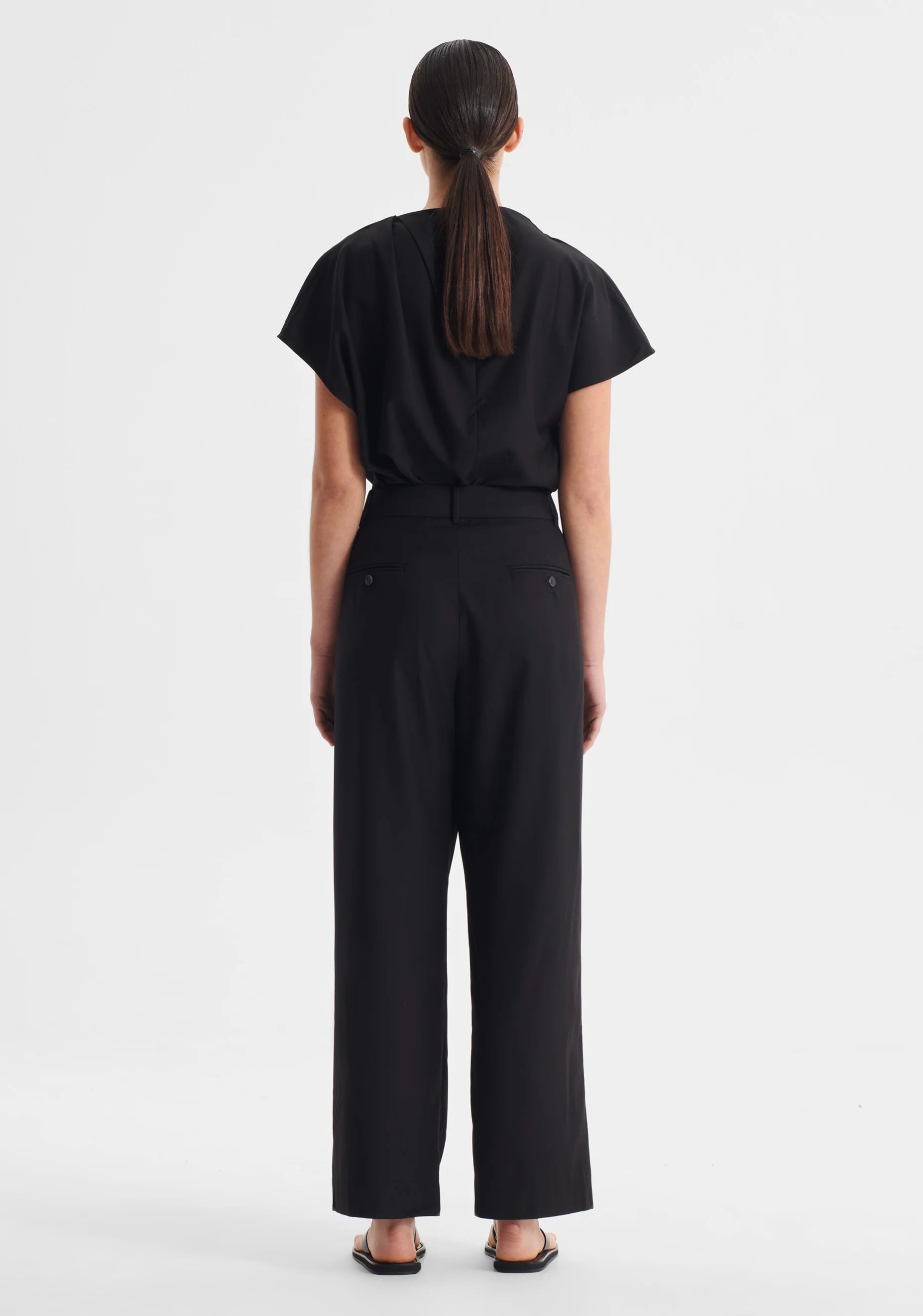 Sebastian Wrap Pant - Black