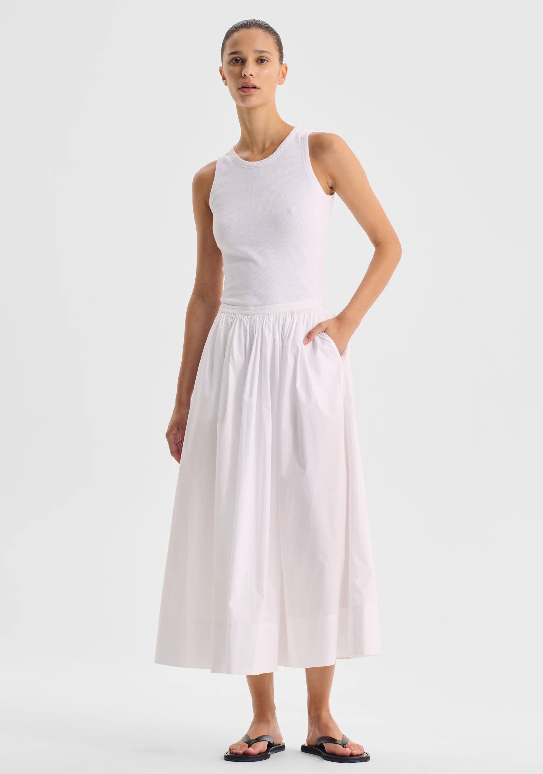 Arabella Skirt - White