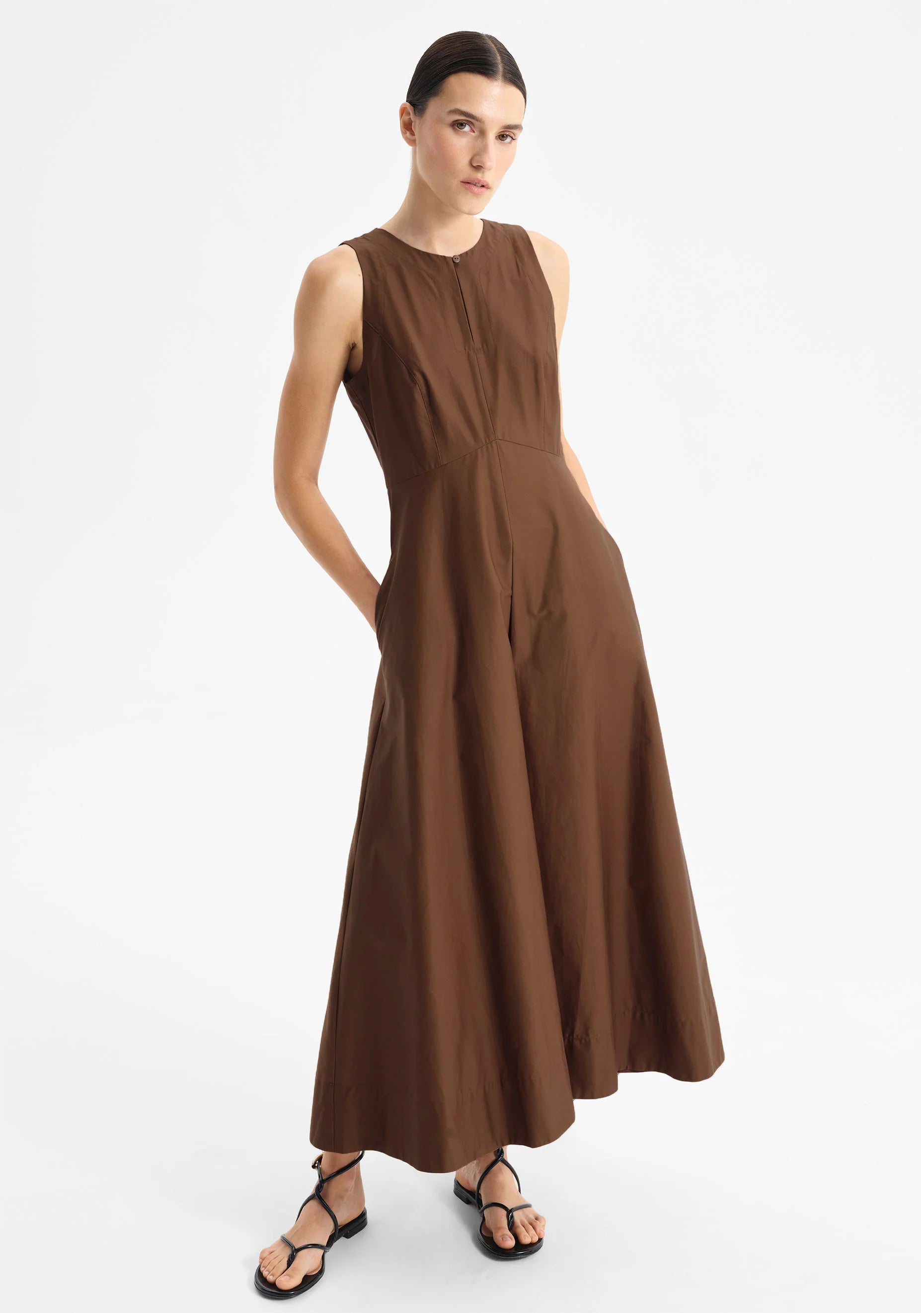 Brooks Dress - Chocolate