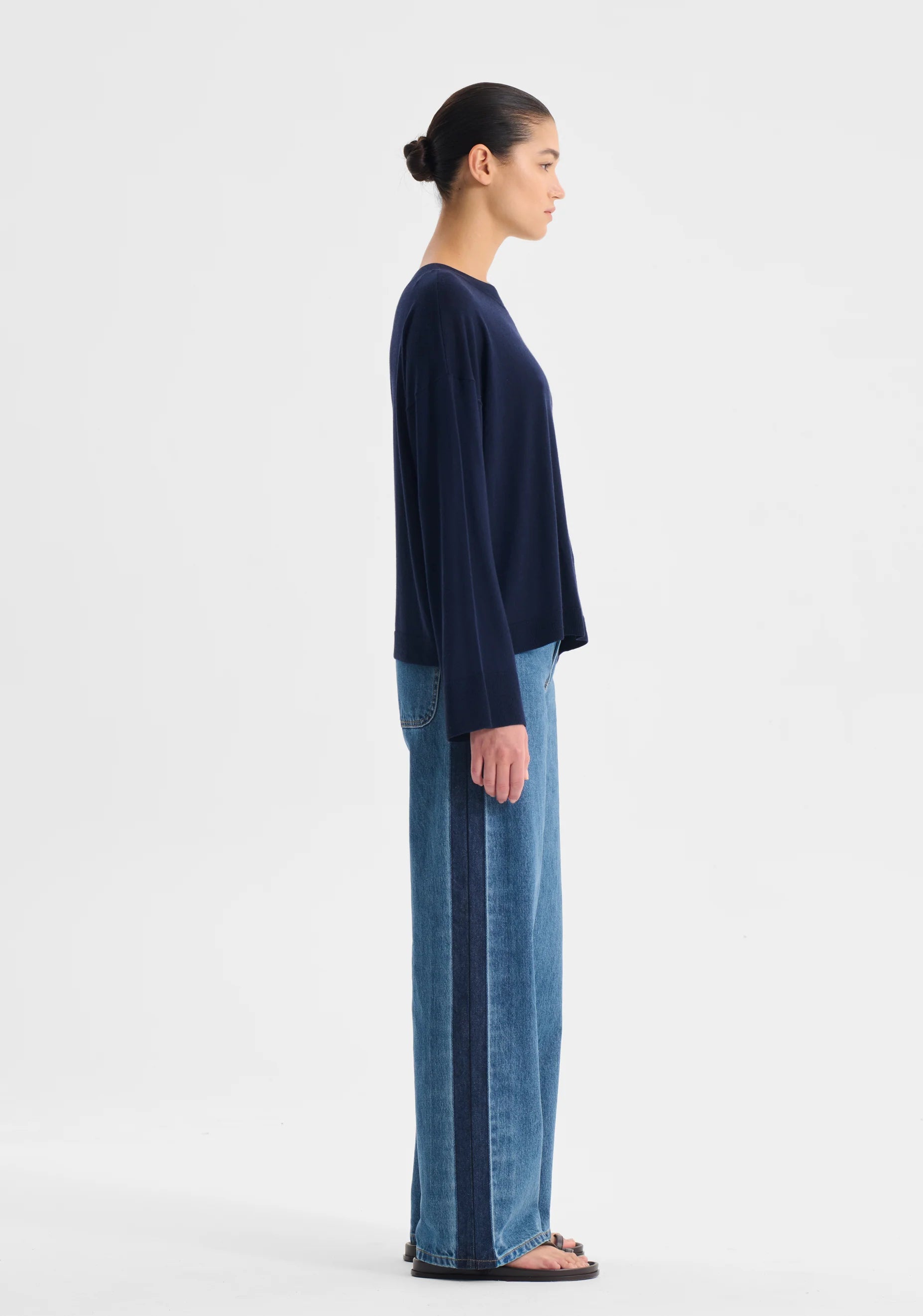 Morrison Rhyan Knit Pullover - Navy