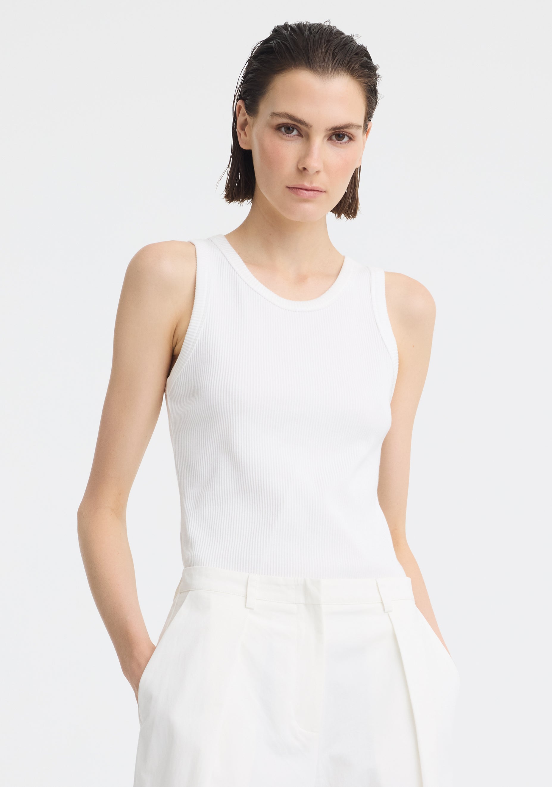 Morrison Cassie Tank - White