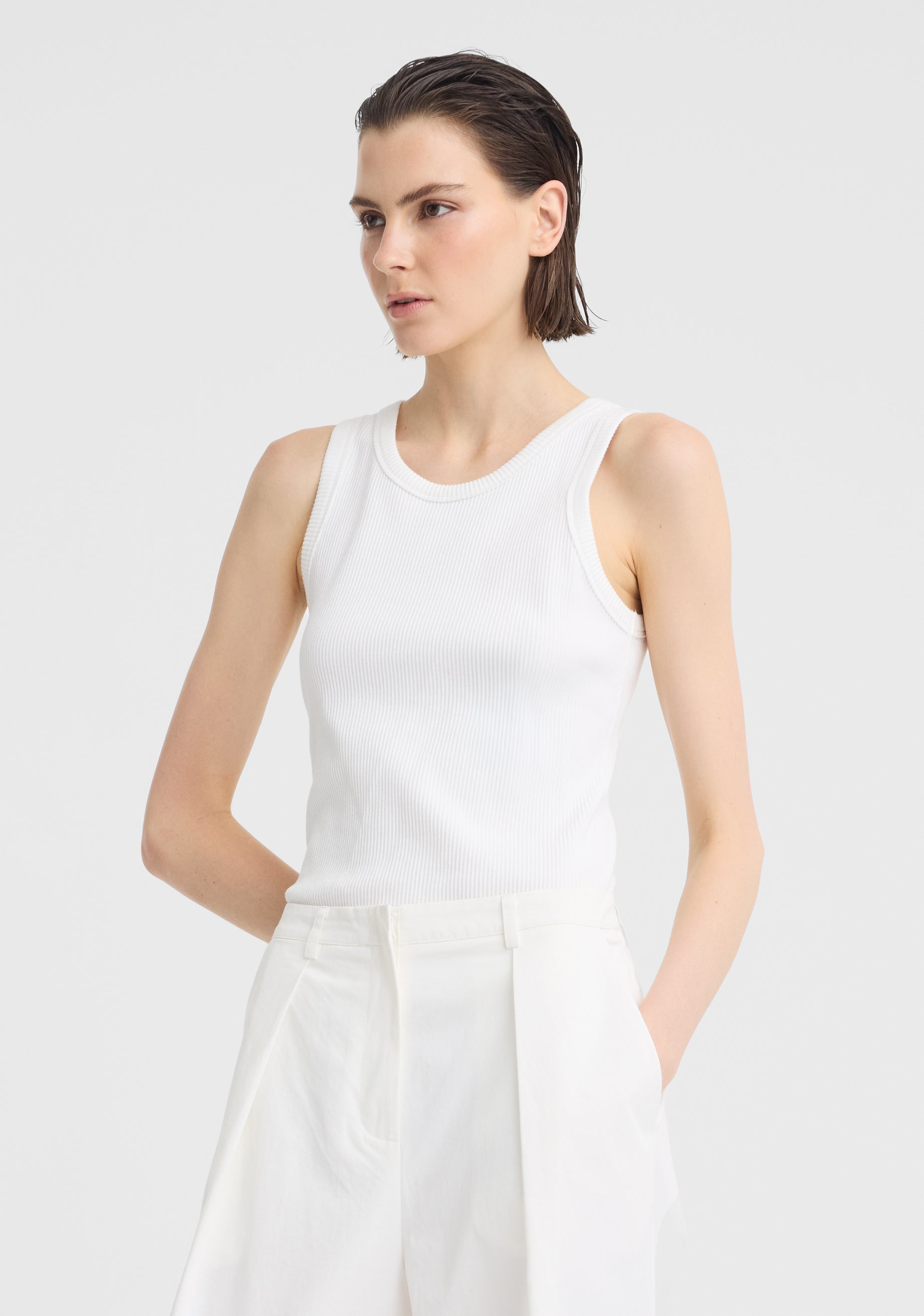 Morrison Cassie Tank - White