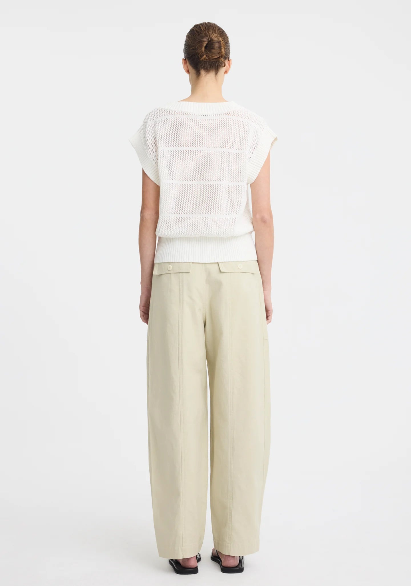 Morrison Charlie Cargo Pant - Chalk