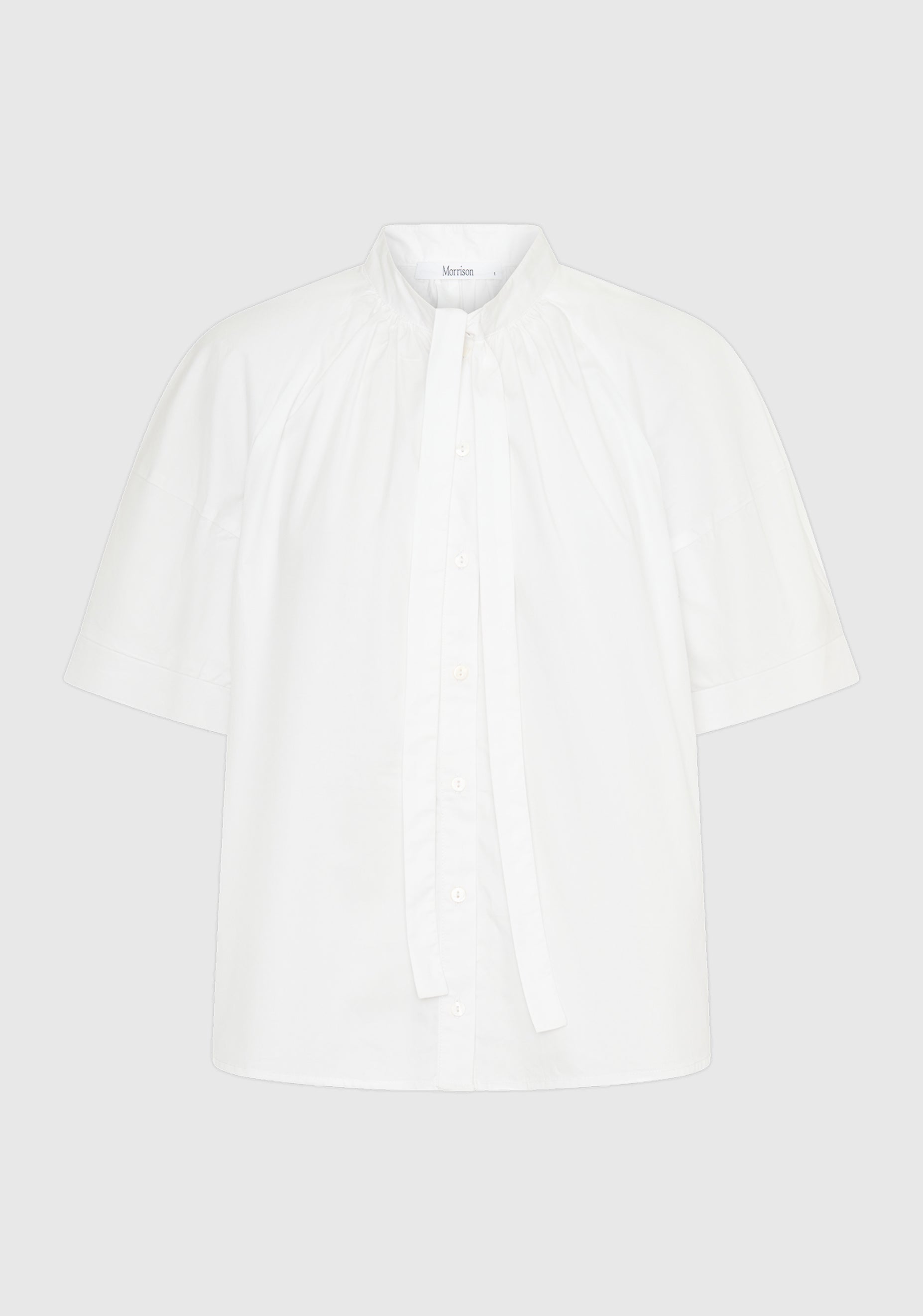 Morrison Marina Cotton Blouse White