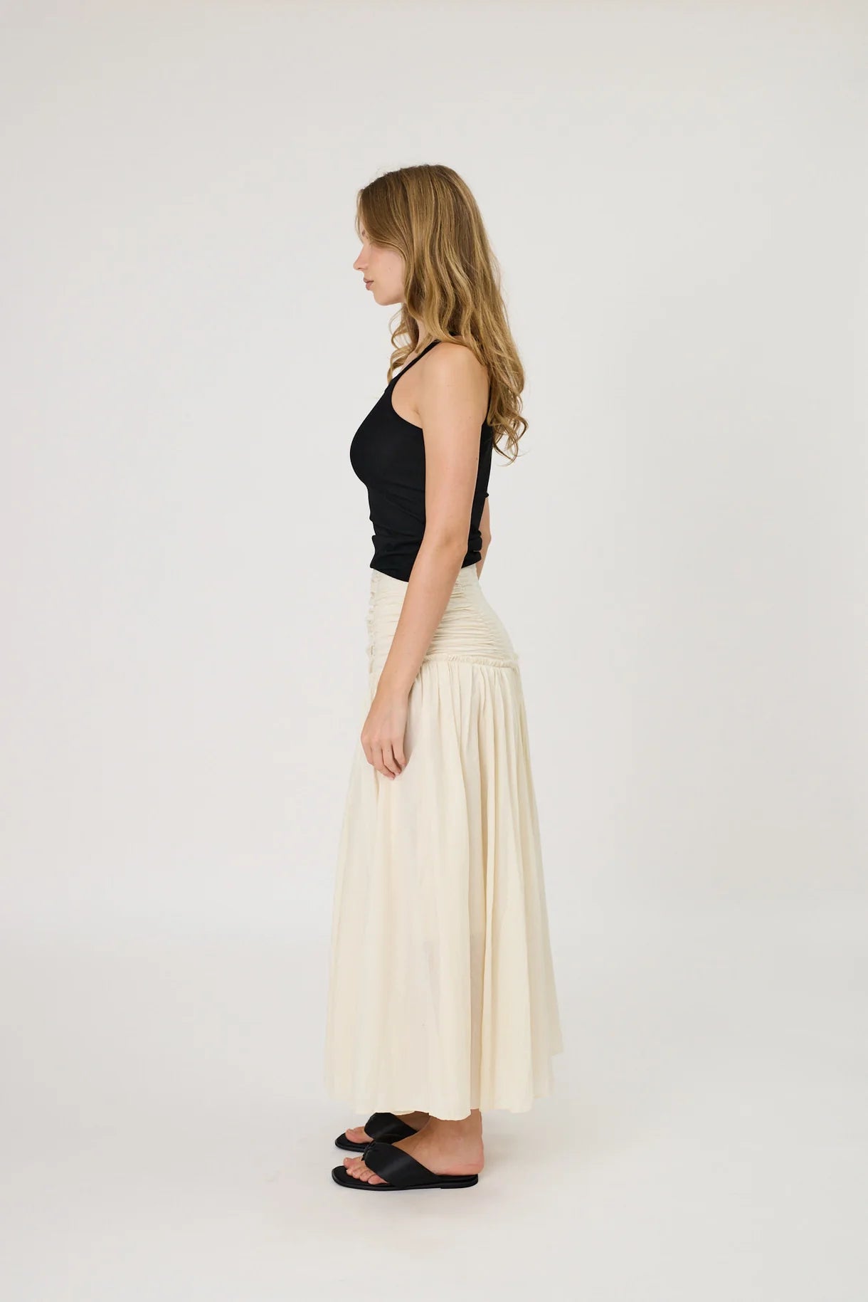 Remain Monte Skirt - Bone