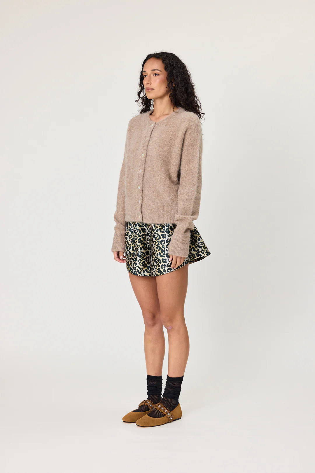 Morgan Cardi - Latte