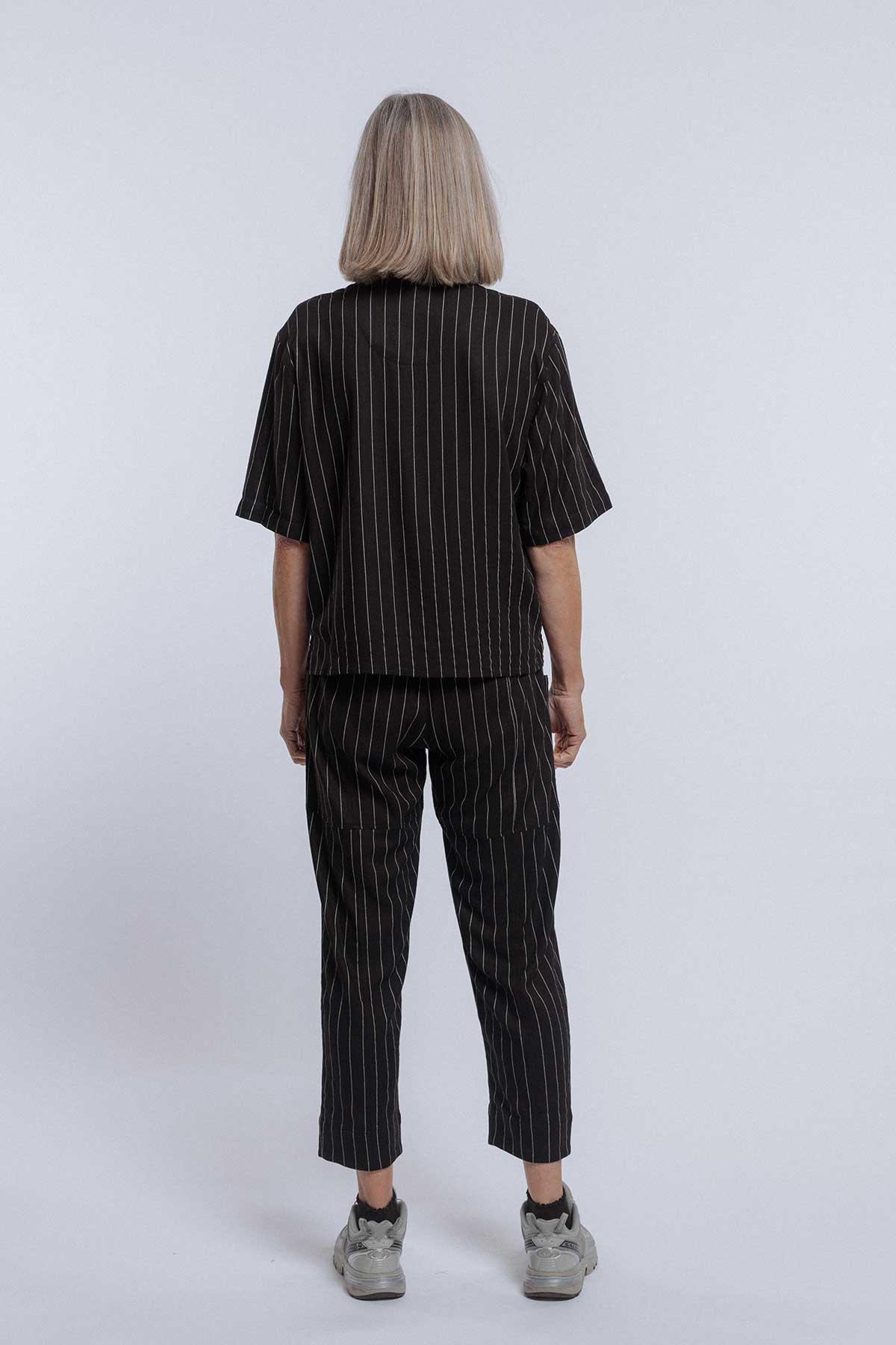 Newlands Studio Excellent Trouser - Black Stripe