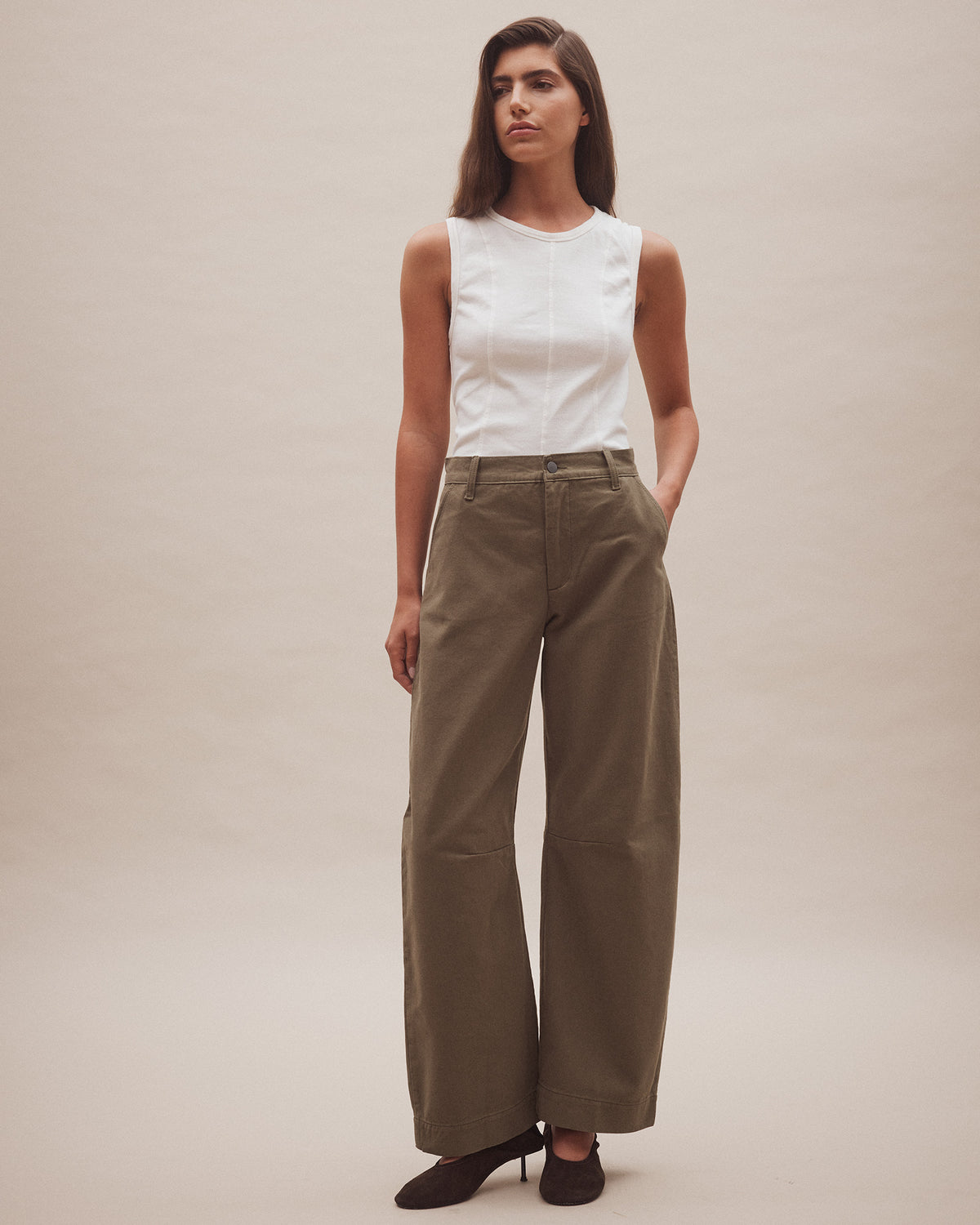 Nobody Denim Vera Trouser - Safari