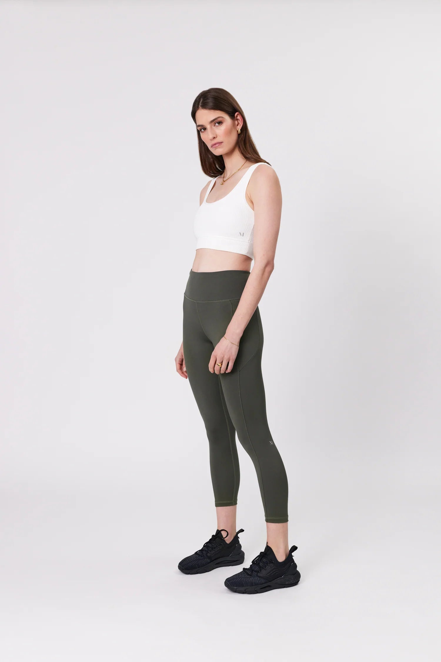 Marlow Pace 7/8 Legging - Kelp