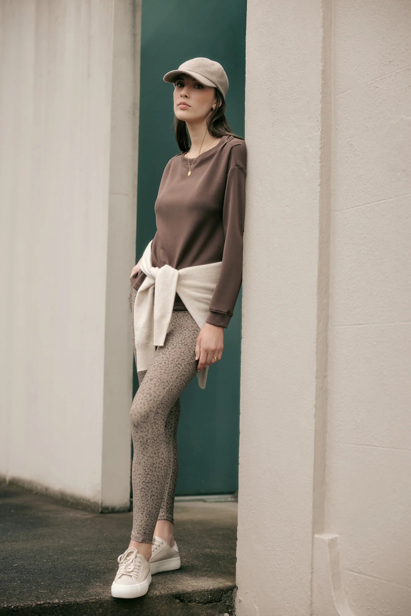 Pace 7/8 Legging - Dusk Print