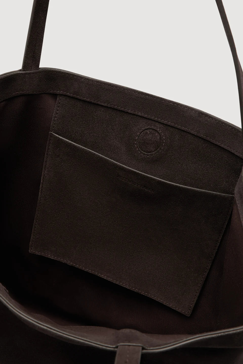 Assembly Label Paige Suede Bag - Ganache