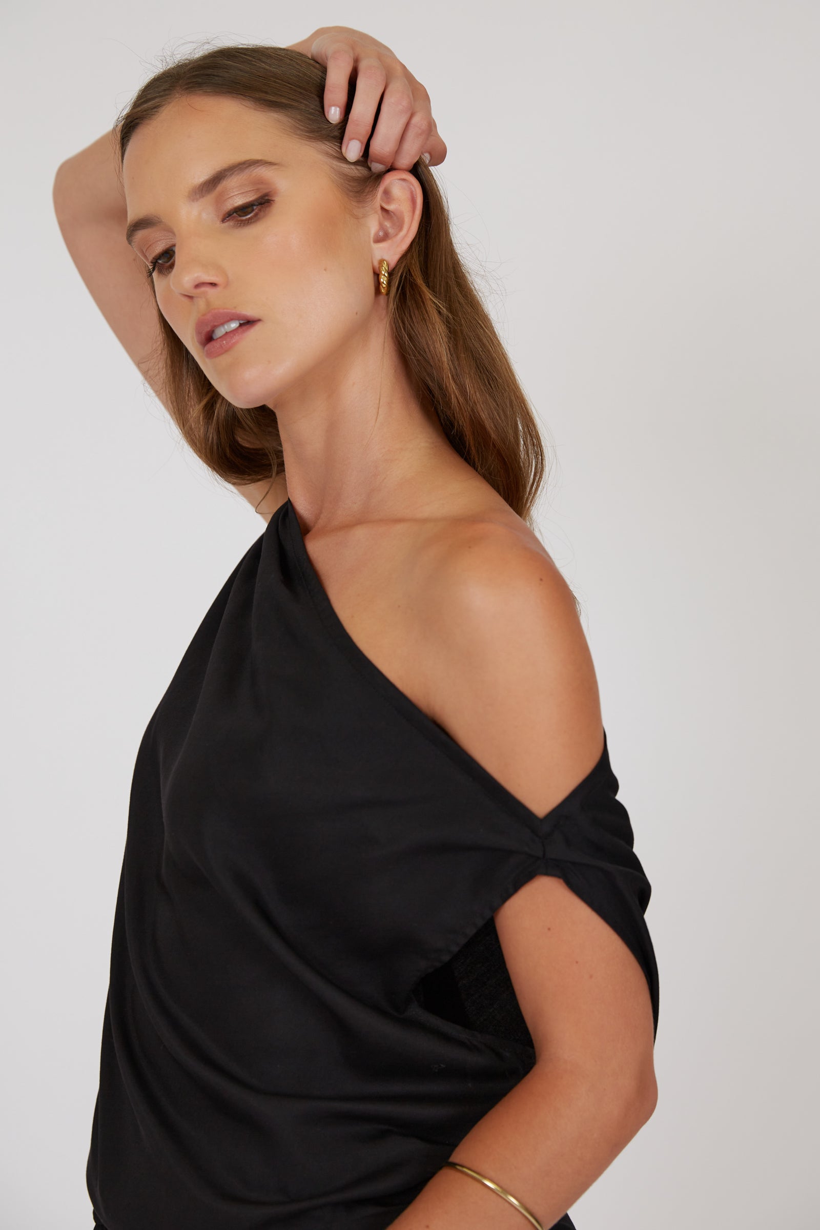 Palma Asymetric Top - Black